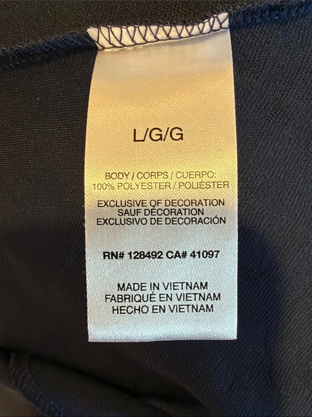 NWT Greg Norman Collection Navy Sleeveless Zip-Front Swim Coverup